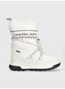 Детски апрески Calvin Klein Jeans в бяло