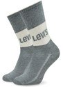 Комплект 2 чифта дълги чорапи дамски Levi's 701218215 Grey Combo