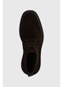 Половинки обувки от велур Gant Fairwyn в кафяво 27643407.G46