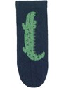 Детски Чорапи нехлъзгащо стъпало, SUN, крокодил, тъмно сини, Sterntaler