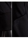 ExclusiveJeans Дълга жилетка с щампа New Age, Черен Цвят