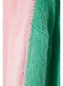 Пуловер с вълна JW Anderson дамски в розово от топла материя KW1018.YN0272