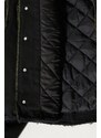 Дънково яке Heron Preston Rebuilt Denim Jacket в черно преходен модел с уголемена кройка HWYE013F23DEN0011000