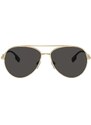 Слънчеви очила Burberry в сиво