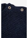 Бебешки пуловер с вълна Bobo Choses в тъмносиньо