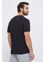 Памучна тениска Guess GASTON в черно с принт Z4RI01 I3Z14