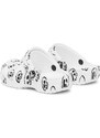 Чехли Crocs Crocs Classic Skull Print Clog Kids 209083 White/Black 103