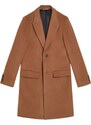 TED BAKER Палто Raydon Pure Wool Single Breasted Overcoat 273507 tan