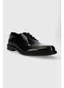 Кожени половинки обувки HUGO Kerr в черно 50512716