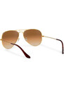 Слънчеви очила Ray-Ban Aviator Large Metal 0RB3025 001/51 Gold/Brown Classic