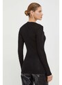 Пуловер с вълна Day Birger et Mikkelsen дамски в черно от лека материя