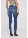 Дънки Calvin Klein Jeans в синьо J20J222140