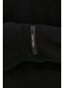 Вълнен пуловер Calvin Klein дамски в черно от лека материя K20K206793