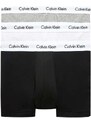 CALVIN KLEIN Бельо Trunk 3Pk 0000U2662G 998 black/white/grey heather
