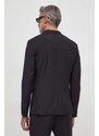 Вълнено сако Calvin Klein в черно K10K112935