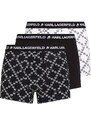 KARL LAGERFELD M Бельо (Pack of 3) Logo Monogram Trunk Set 225M2101 q63 diamond karl black/white