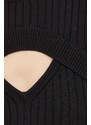 Пуловер Résumé дамски в черно от лека материя