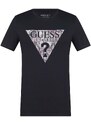GUESS T-Shirt Ss Cn Triangle Gel Print Tee M4RI29J1314 jblk jet black a996