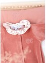 Бебешки памучни ританки Tartine et Chocolat в розово с десен