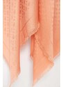 Тънък шал с вълна BOSS в оранжево 50502686