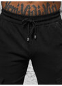 Мъжки чино панталон джогинг черни OZONEE NB/MP0105NZ