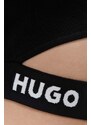 Пуловер HUGO дамски в черно от лека материя 50508600