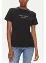 CALVIN KLEIN T-Shirt Stacked Institutional Reg Tee J20J223222 BEH ck black