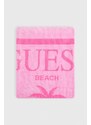 Памучна кърпа Guess в розово E4GZ03 SG00L