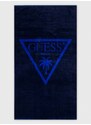 Памучна кърпа Guess в тъмносиньо E4GZ03 SG00L