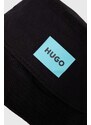 Памучна капела HUGO в черно от памук 50514748