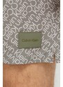 Плувни шорти Calvin Klein в зелено KM0KM00944
