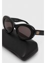 Слънчеви очила Balenciaga в черно BB0294S