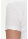 GUESS T-Shirt Ss Vn Shaded Glittery Tee W4RI55J1314 g011 pure white