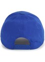Детска шапка с козирка BOSS в синьо с апликация