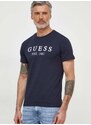 Тениска Guess в тъмносиньо с принт U4RI22 K6YW0