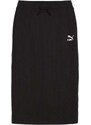 Пола Classics Ribbed Midi Skirt 624265 01 puma black