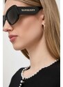 Слънчеви очила Burberry в черно