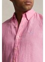 POLO RALPH LAUREN Риза Cubdppcs-Long Sleeve-Sport Shirt 710794141027 670 bright pink