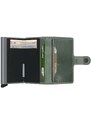 Кожен портфейл Secrid Miniwallet Vintage Sage в зелено