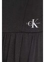 Гащеризон Calvin Klein Jeans в черно с v-образно деколте J20J223315