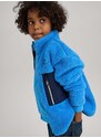 Детски суичър Reima Turilas в синьо с изчистен дизайн