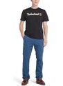 TIMBERLAND T-Shirt Kennebec River Linear Logo Short Sleeve TB0A5UPQ0011 001 black