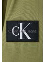 Яке Calvin Klein Jeans в зелено преходен модел с уголемена кройка J30J325316