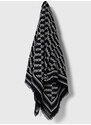 Тънък шал HUGO в черно с десен 50513789