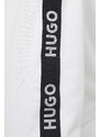 Памучен халат HUGO в бяло 50509837