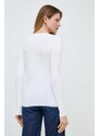 Пуловер Guess MACY дамски в бяло от лека материя W4GR44 Z2NQ2