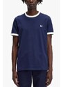 T-shirt Fred Perry T-shirt M4620-Q124 266 carbon blue