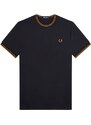 FRED PERRY T-Shirt M1588-Q124 m68 blue