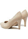 Обувки на ток Caprice 9-22414-42 Offwhite Nappa 170