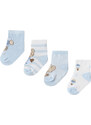 Комплект 4 чифта дълги чорапи детски Mayoral 09706 Светлосиньо